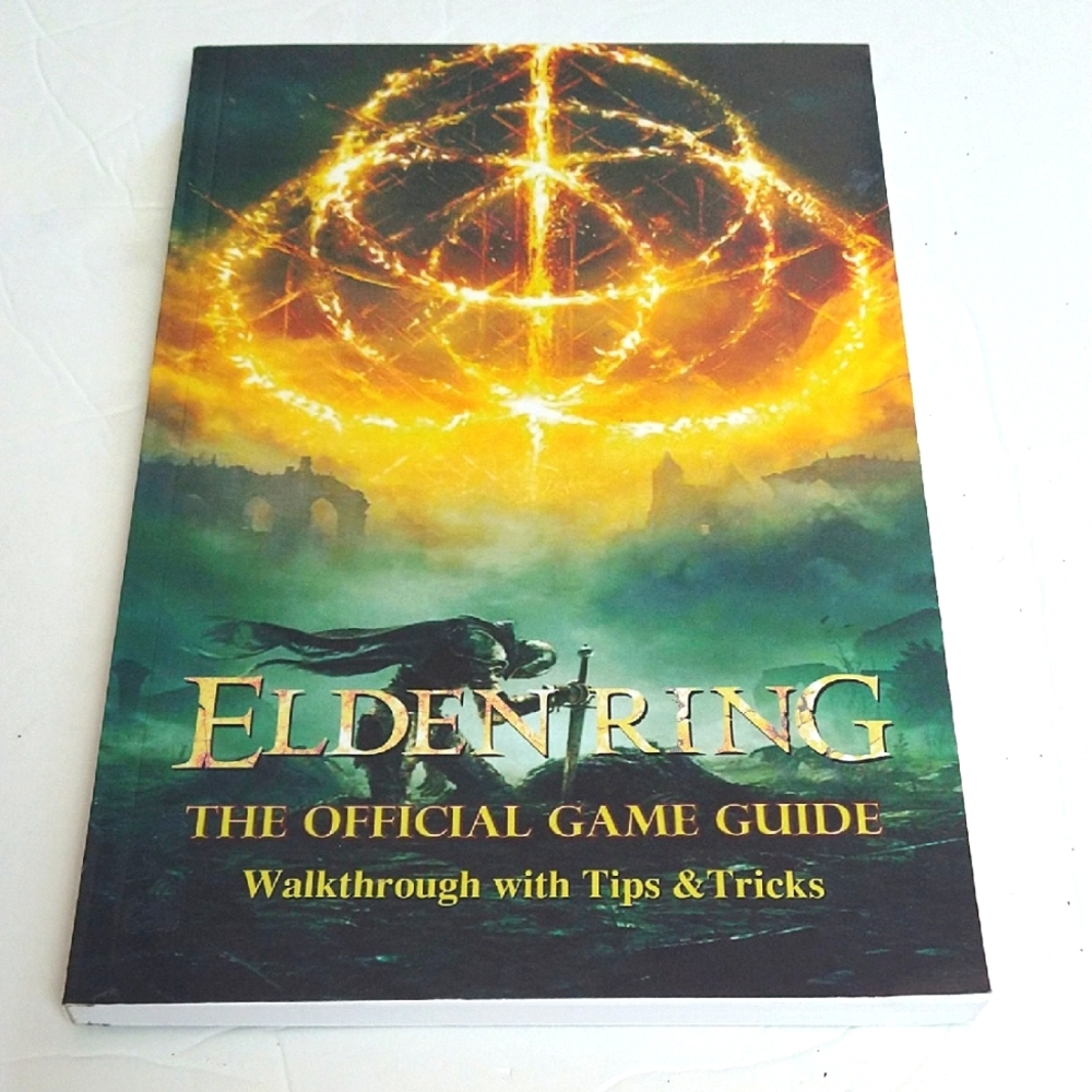 Elden Ring The Official Game Guide Softcover Book 2022 Tips & Tricks Gamer